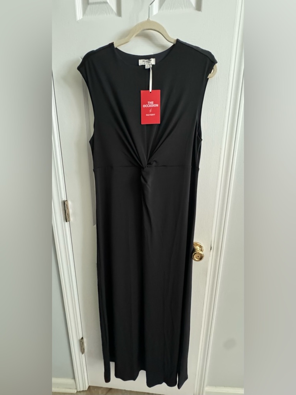 The Occasion by Old Navy Twist-Front Maxi Dress sz Large NWT